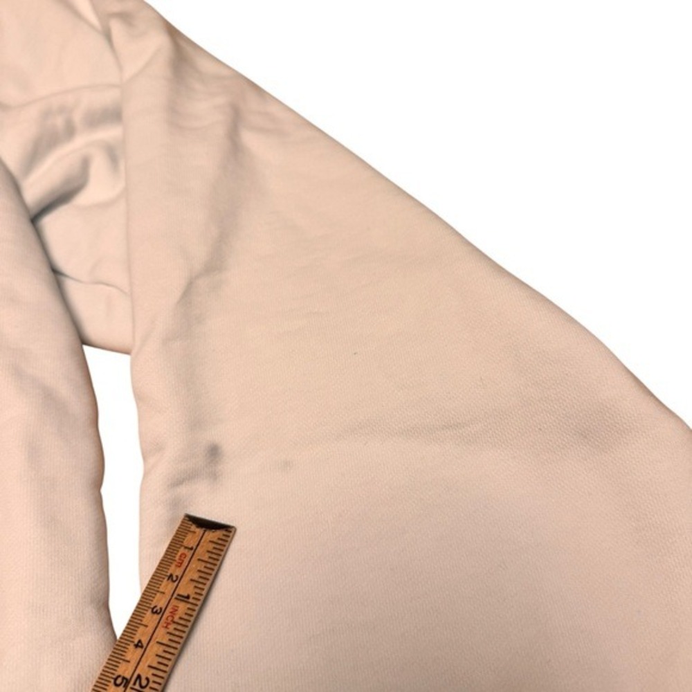 Ted Baker Cream Monster Graphic Sweatshirt Cotton Crewneck Embroidered Size 2 - Picture 9 of 15